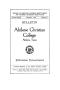 Thumbnail image of item number 1 in: 'Catalog of Abilene Christian College, 1933-1934'.