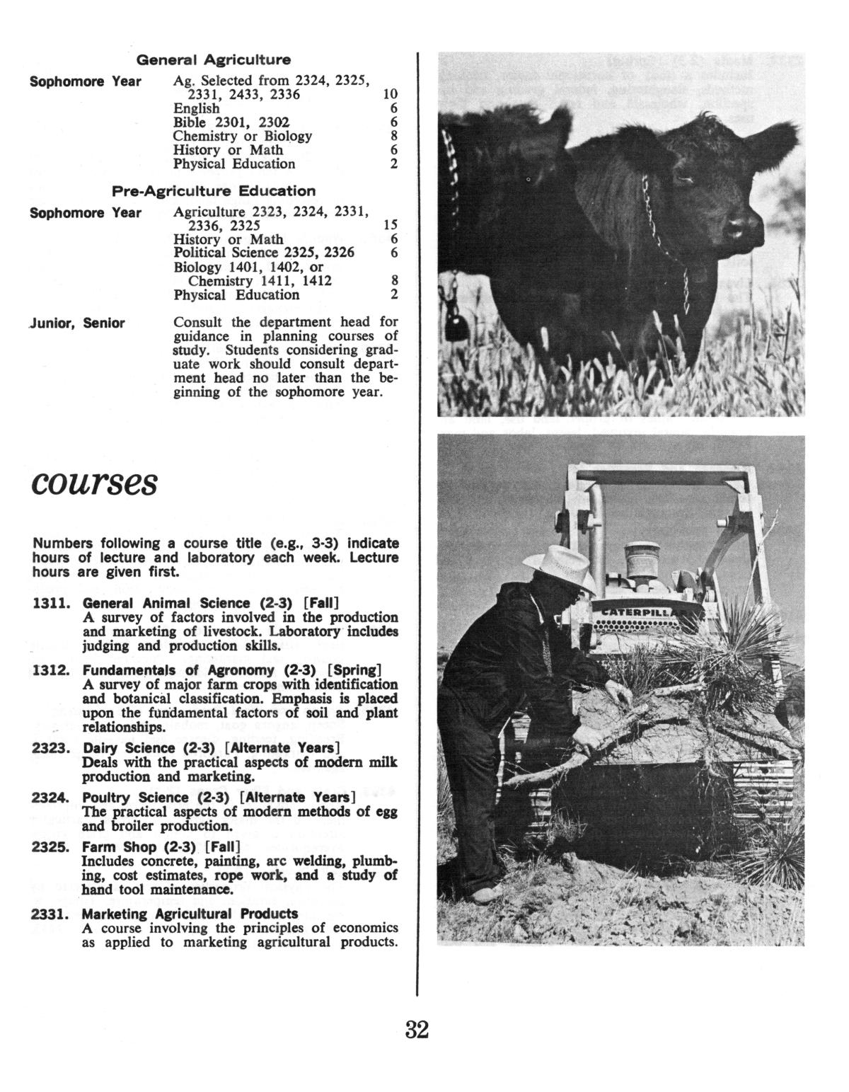 Catalog of Abilene Christian College, 1974-1975
                                                
                                                    32
                                                