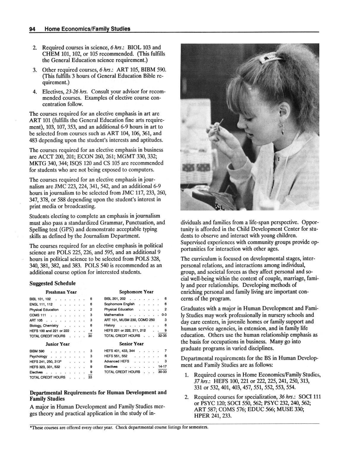 Catalog of Abilene Christian University, 1988-1989
                                                
                                                    94
                                                