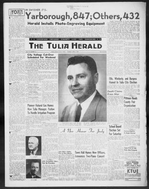 Primary view of object titled 'The Tulia Herald (Tulia, Tex), Vol. 48, No. 13, Ed. 1, Thursday, April 4, 1957'.
