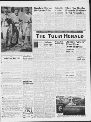 Primary view of object titled 'The Tulia Herald (Tulia, Tex), Vol. 50, No. 24, Ed. 1, Thursday, June 11, 1959'.