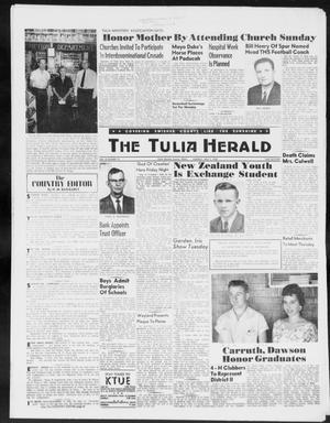Primary view of object titled 'The Tulia Herald (Tulia, Tex), Vol. 50, No. 19, Ed. 1, Thursday, May 7, 1959'.