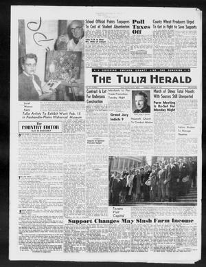 Primary view of object titled 'The Tulia Herald (Tulia, Tex), Vol. 50, No. 6, Ed. 1, Thursday, February 5, 1959'.