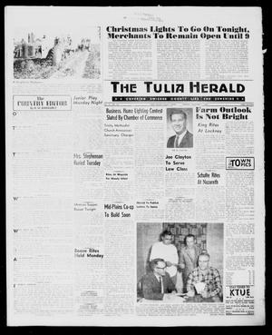 Primary view of object titled 'The Tulia Herald (Tulia, Tex), Vol. 61, No. 48, Ed. 1, Thursday, December 1, 1960'.
