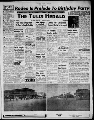 Primary view of object titled 'The Tulia Herald (Tulia, Tex), Vol. 48, No. 28, Ed. 1, Thursday, July 14, 1955'.