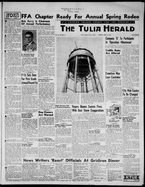 Primary view of object titled 'The Tulia Herald (Tulia, Tex), Vol. 48, No. 15, Ed. 1, Thursday, April 14, 1955'.