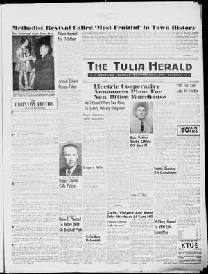 Primary view of object titled 'The Tulia Herald (Tulia, Tex), Vol. 51, No. 2, Ed. 1, Thursday, January 14, 1960'.