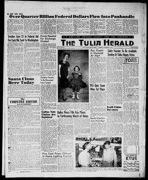 Primary view of object titled 'The Tulia Herald (Tulia, Tex), Vol. 54, No. 49, Ed. 1, Thursday, December 6, 1962'.