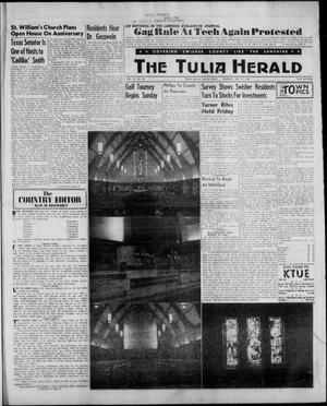 Primary view of object titled 'The Tulia Herald (Tulia, Tex), Vol. 53, No. 30, Ed. 1, Thursday, July 27, 1961'.