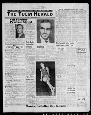 Primary view of object titled 'The Tulia Herald (Tulia, Tex), Vol. 52, No. 5, Ed. 1, Thursday, February 2, 1961'.