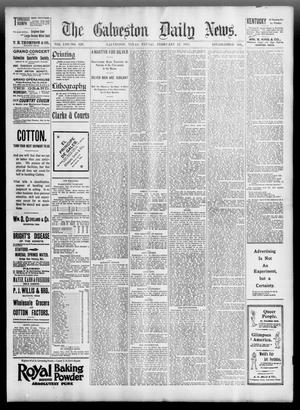 Primary view of object titled 'The Galveston Daily News. (Galveston, Tex.), Vol. 53, No. 329, Ed. 1 Friday, February 15, 1895'.