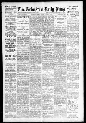 Primary view of object titled 'The Galveston Daily News. (Galveston, Tex.), Vol. 48, No. 254, Ed. 1 Monday, January 6, 1890'.