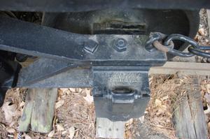 Primary view of object titled '[Close-Up of Train Coupler]'.