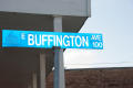 Photograph: [Blue Street Sign]