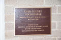 Photograph: [Plaque at Polk County Courthouse]