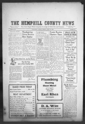 Primary view of object titled 'The Hemphill County News (Canadian, Tex), Vol. 7, No. 36, Ed. 1, Friday, May 11, 1945'.