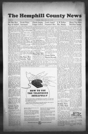 Primary view of object titled 'The Hemphill County News (Canadian, Tex), Vol. 9, No. 45, Ed. 1, Friday, July 18, 1947'.