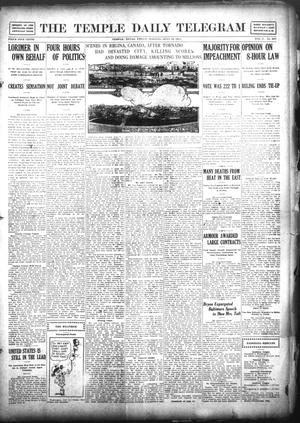 The Temple Daily Telegram (Temple, Tex.), Vol. 5, No. 203, Ed. 1 Friday, July 12, 1912