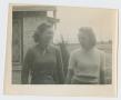 Photograph: [Two Women by House]