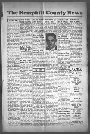 Primary view of object titled 'The Hemphill County News (Canadian, Tex), Vol. TWELFTH YEAR, No. 39, Ed. 1, Friday, June 2, 1950'.
