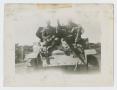 Photograph: [Two Soldiers On Tank]