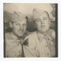 Photograph: [George Hatt and Ray Collier in a Photo Booth]