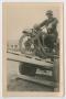 Photograph: [Soldier on Motorcycle]