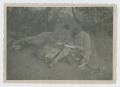 Photograph: [Two Soldiers Writing]