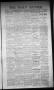 Newspaper: The Daily Banner. (Brenham, Tex.), Vol. 2, No. 281, Ed. 1 Saturday, N…
