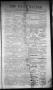 Newspaper: The Daily Banner. (Brenham, Tex.), Vol. 3, No. 104, Ed. 1 Friday, May…
