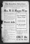 Primary view of The Canadian Advertiser (Canadian, Tex), Vol. 1, No. 9, Ed. 1, Friday, November 4, 1938