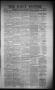 Newspaper: The Daily Banner. (Brenham, Tex.), Vol. 3, No. 13, Ed. 1 Tuesday, Jan…