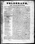 Newspaper: Telegraph and Texas Register (San Felipe de Austin [i.e. San Felipe],…