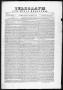 Thumbnail image of item number 1 in: 'Telegraph and Texas Register (Columbia, Tex.), Vol. 1, No. 38, Ed. 1, Saturday, November 12, 1836'.