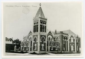Primary view of object titled '[First Christian Church of Lockhart Photograph #7]'.