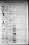 Thumbnail image of item number 1 in: 'Brenham Daily Banner. (Brenham, Tex.), Vol. 6, No. 123, Ed. 1 Tuesday, May 24, 1881'.