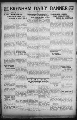 Primary view of object titled 'Brenham Daily Banner (Brenham, Tex.), Vol. 30, No. 49, Ed. 1 Saturday, May 24, 1913'.