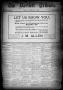 Thumbnail image of item number 1 in: 'The Bartlett Tribune (Bartlett, Tex.), Vol. 18, No. 2, Ed. 1, Friday, May 1, 1903'.
