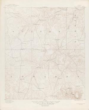 Primary view of object titled 'Texas: Rock Springs Sheet'.