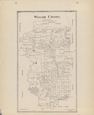 Primary view of object titled 'Waller County'.