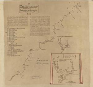 Primary view of object titled '[Alonso De León's Last Expedition into Texas in 1690]'.