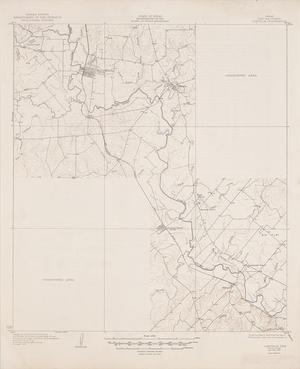 Primary view of object titled 'Texas (Live Oak County): Oakville Quadrangle'.