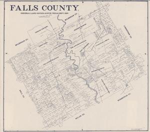 Primary view of object titled 'Falls County'.
