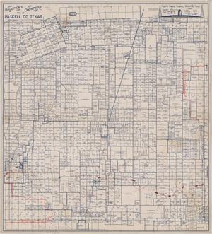Primary view of object titled 'Heydrick's Ownership Map of Haskell Co., Texas.'.
