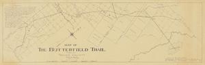 Primary view of object titled 'Map of the Butterfield Trail, Through Taylor County, Texas'.