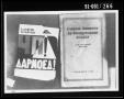 Primary view of [Photograph of Two Russian Books Removed from Oswald's Home]