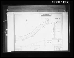 Primary view of object titled '[Survey Map for U.S. Secret Service Elm and Houston St. Area]'.