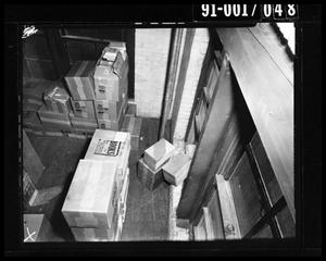 Primary view of object titled 'Boxes in the Texas School Book Depository'.