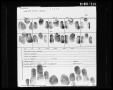 Thumbnail image of item number 1 in: 'Fingerprint Card: Lee Harvey Oswald'.