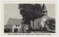 Postcard: [Postcard of First Presbyterian Church, Georgetown]